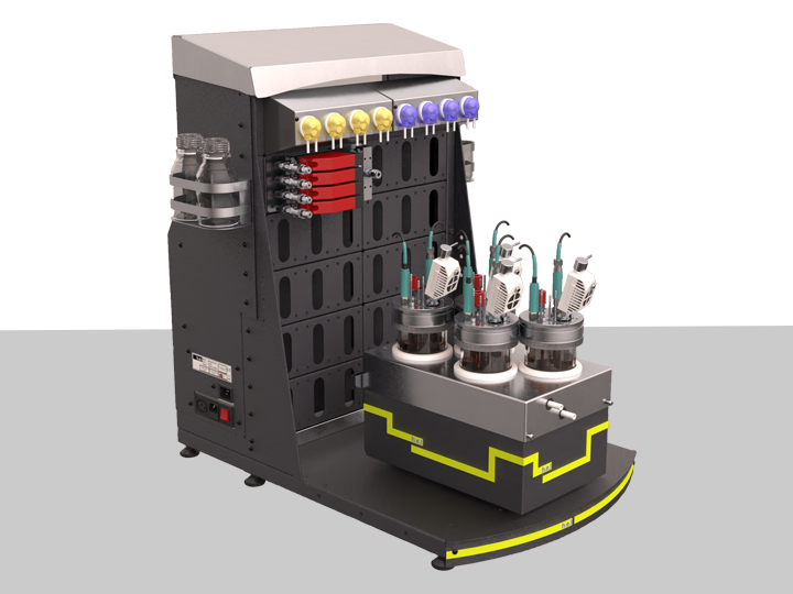 BioXplorer 400 | bench-top, parallel 4 bioreactor platform
