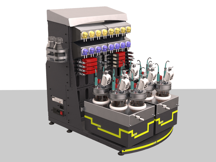 BioXplorer 400XL | Expanded Bench-Top, Parallel 8 Bioreactor Platform