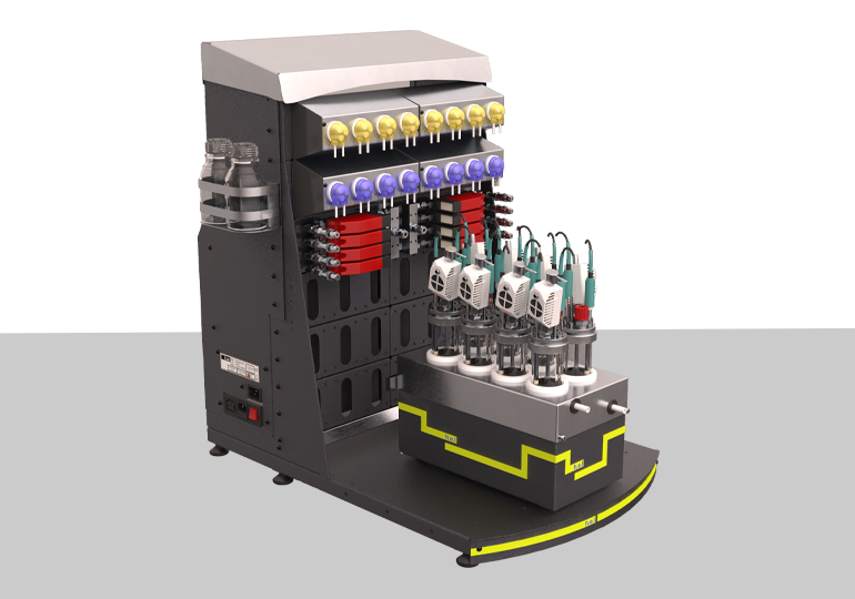 BioXplorer 100 | bench-top, parallel 8 bioreactor platform