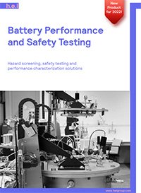 Battery Performance and Safety Testing Brochure